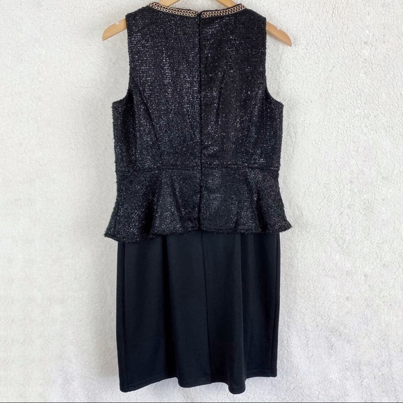 NWT SPENSE Petite Sleeveless Dress w/ Peplum 10P - Picture 2 of 7